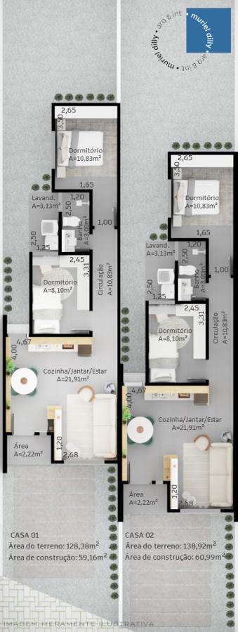 Casa à venda com 2 quartos, 60m² - Foto 10